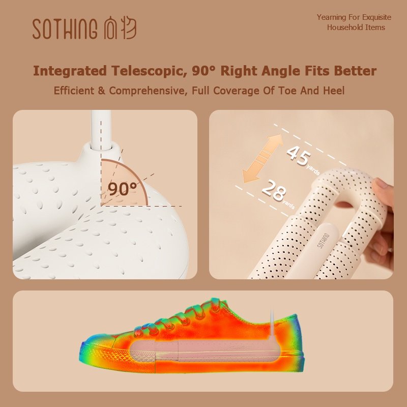 Сушилка для обуви Xiaomi Sothing Zero-Shoes Dryer Белый DSHJ-S-2111AA - фото 6