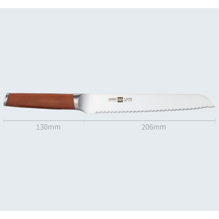Набор ножей Xiaomi HuoHou German Steel Kitchen Knife Set HU0158 - фото 5