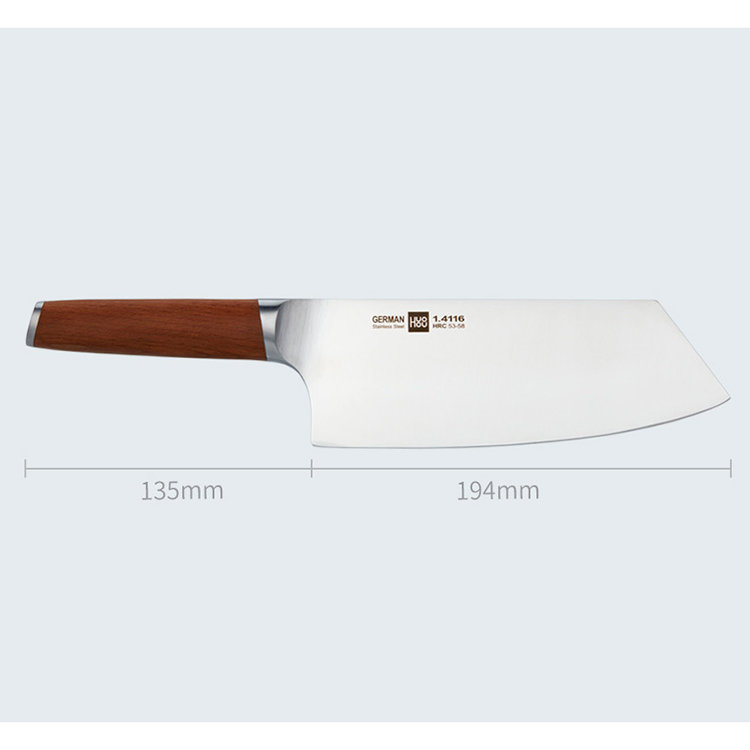 Набор ножей Xiaomi HuoHou German Steel Kitchen Knife Set HU0158 - фото 7