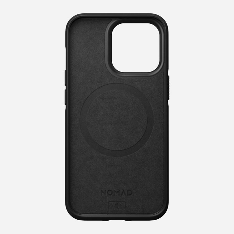 Чехол Nomad Modern Leather MagSafe для iPhone 13 Pro Коричневый NM01058885 - фото 6