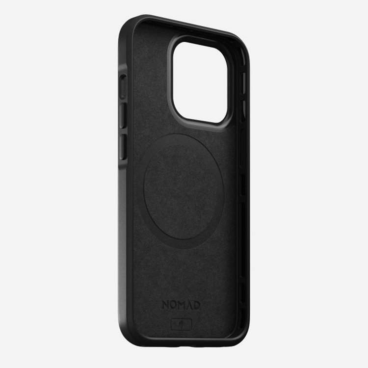 Чехол Nomad Modern Leather MagSafe для iPhone 13 Pro Коричневый NM01058885 - фото 7
