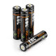 Комплект аккумуляторных батарей EBL USB Rechargeable AAA 1.5V 900mwh (4шт + зарядный кабель) - Изображение 201086