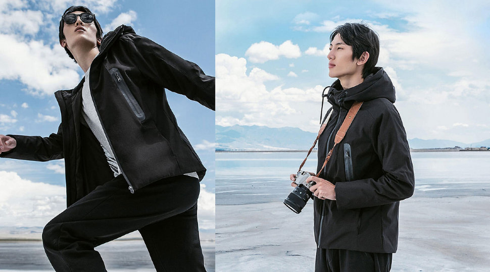 Куртка с подогревом Xiaomi 90 Points Temperature Control Jacket (XL) Чёрная - фото 7