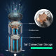 Ароматизатор с портативным вентилятором Baseus Breeze fan Air Freshener Серебро - Изображение 130364