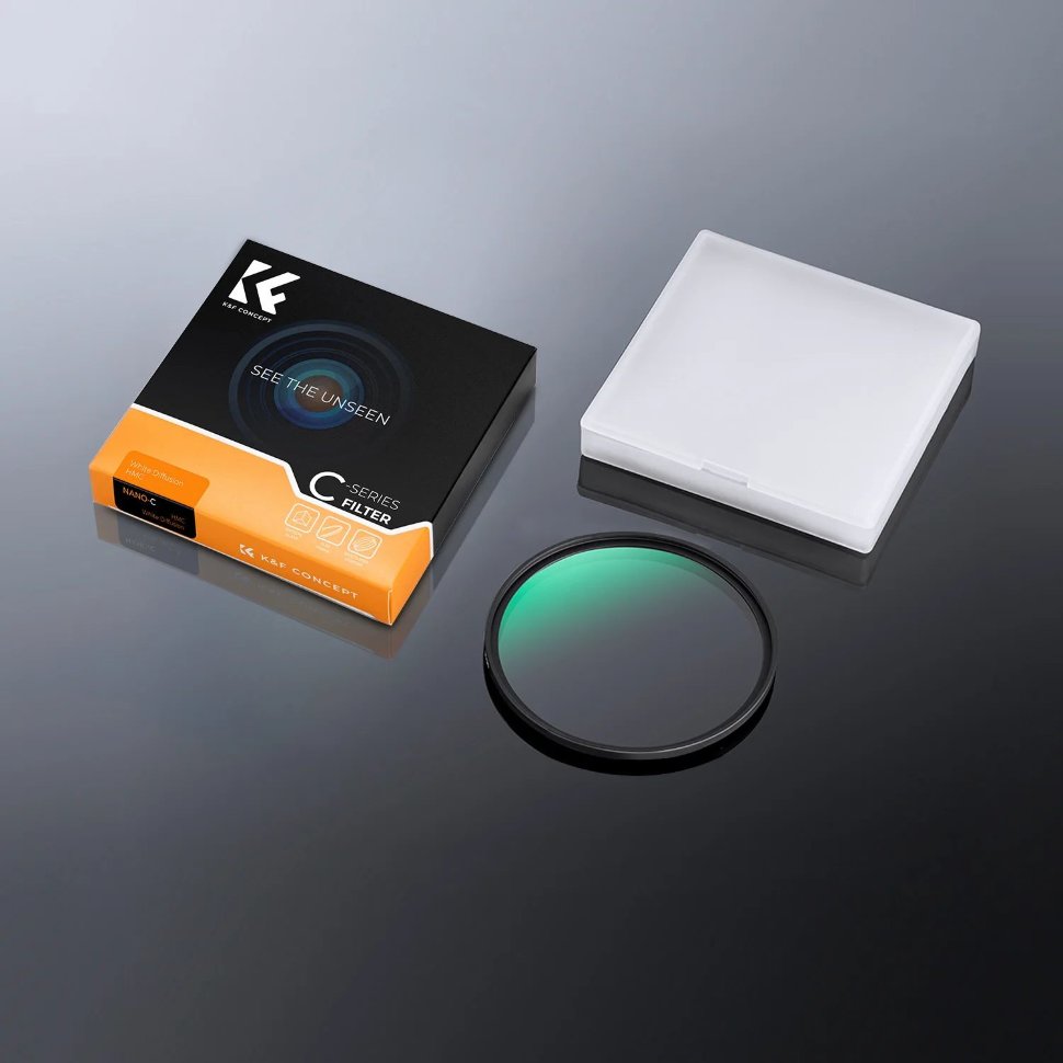 Светофильтр K&F Concept Nano-C White Diffusion 77мм KF01.2427 nippon white breakfast i сервиз на 4 персоны