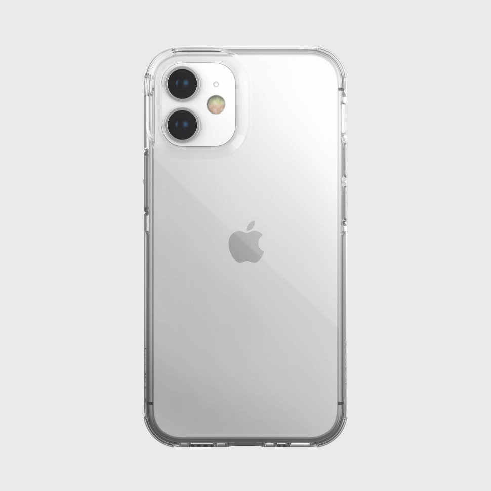 Чехол Raptic Clear для iPhone 12 mini Прозрачный 489997 чехол raptic clear для iphone 14 серый 495554