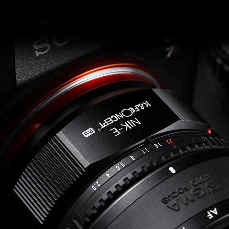 Адаптер K&F Concept для объектива Nikon AI на Sony NEX Pro KF06.436 автомагнитола sony dsx a416bt