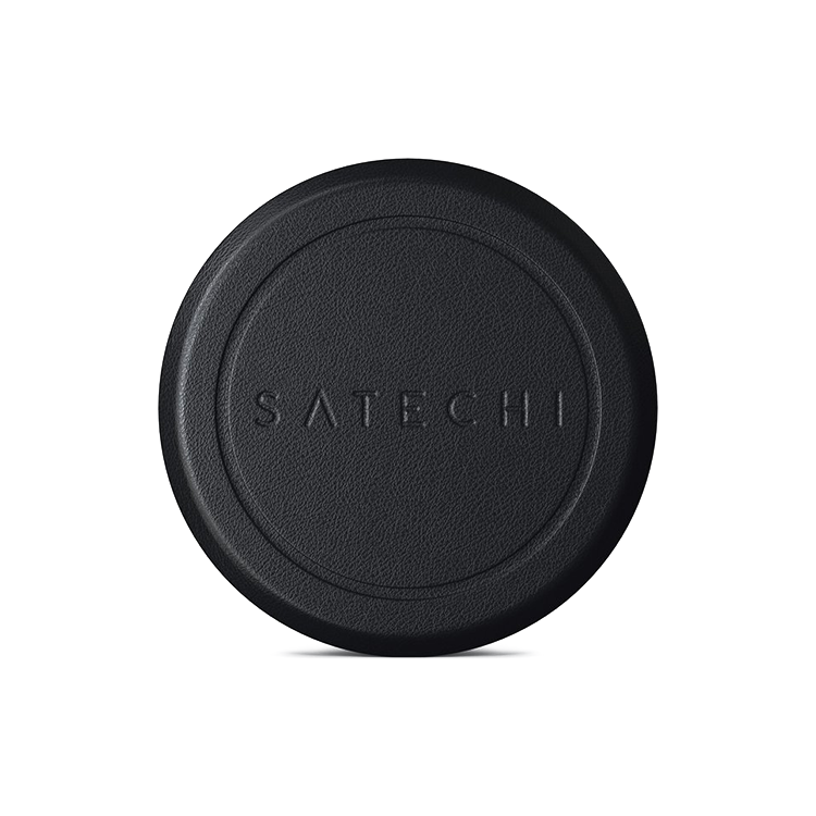 Магнитная накладка Satechi Magnetic Sticker для iPhone 11/12 Чёрная ST-ELMSK - фото 3