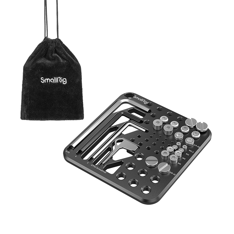 Монтажный комплект SmallRig MD3184 Screw and Hex Key Storage Plate - фото 5