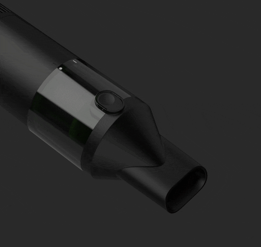 Автомобильный пылесос Xiaomi CleanFly FV2 Portable Vacuum Чёрный от Kremlinstore