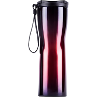 Термокружка Kiss Kiss Fish MOKA Smart Cup OLED 430мл Фиолетовый-красный