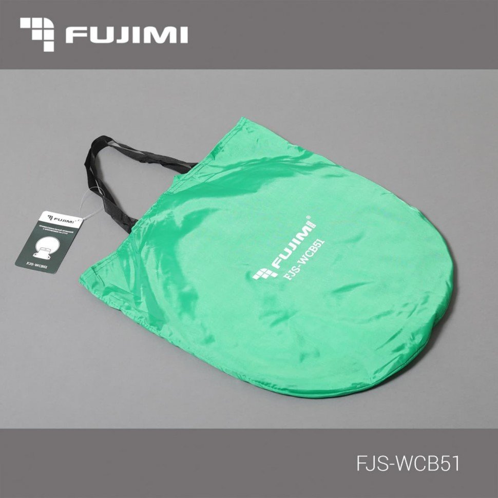 Хромакей FUJIMI FJS-WCB51 с креплением на кресло Зелёный - фото 2