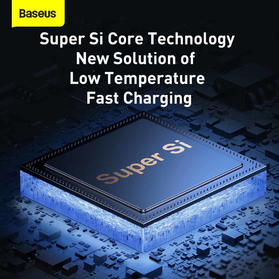 Сетевой адаптер Baseus Super Si Pro 30W Чёрный CCSUPP-E01 - фото 7
