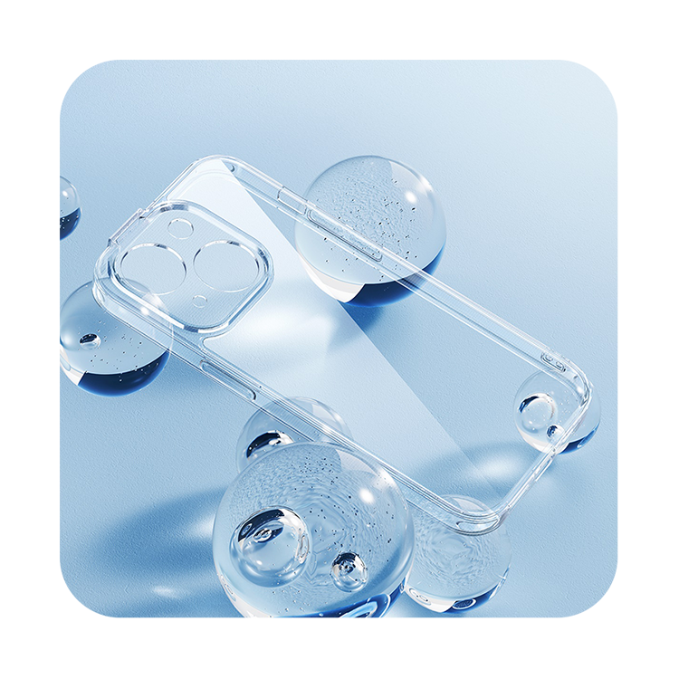Чехол Baseus Crystal для iPhone 14 Pro (+стекло) ARJB000102 - фото 4