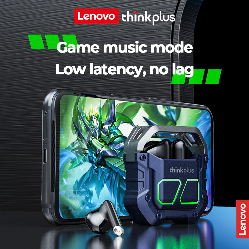 Наушники Lenovo XT81 New Чёрные - фото 9