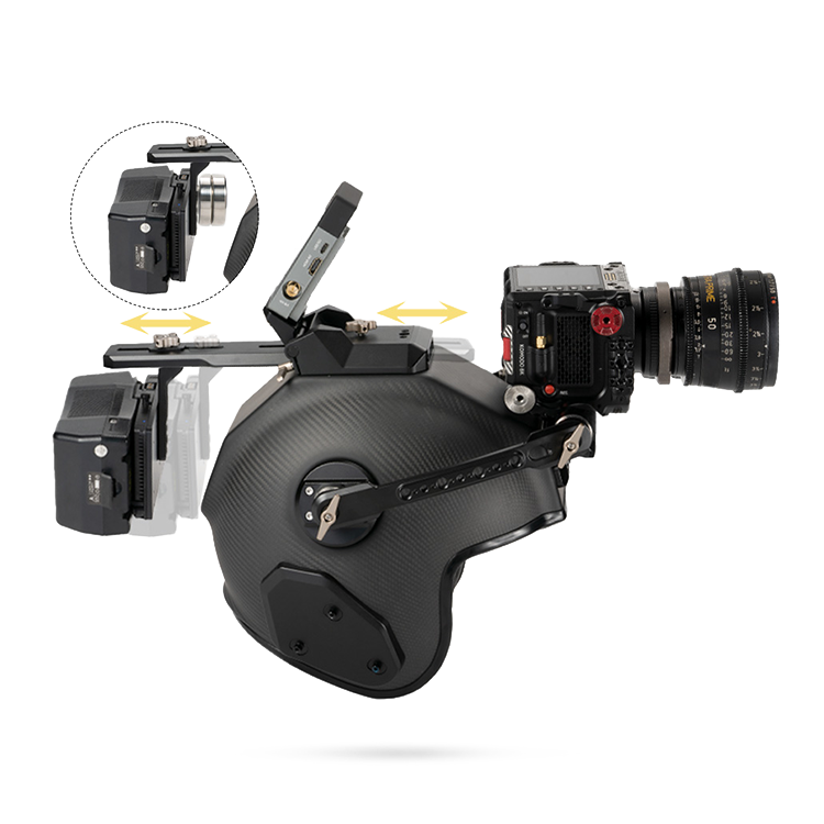 Комплект для съёмки от первого лица Tilta Hermit POV Support System XL (V-Mount) TA-HR-XL-V - фото 3