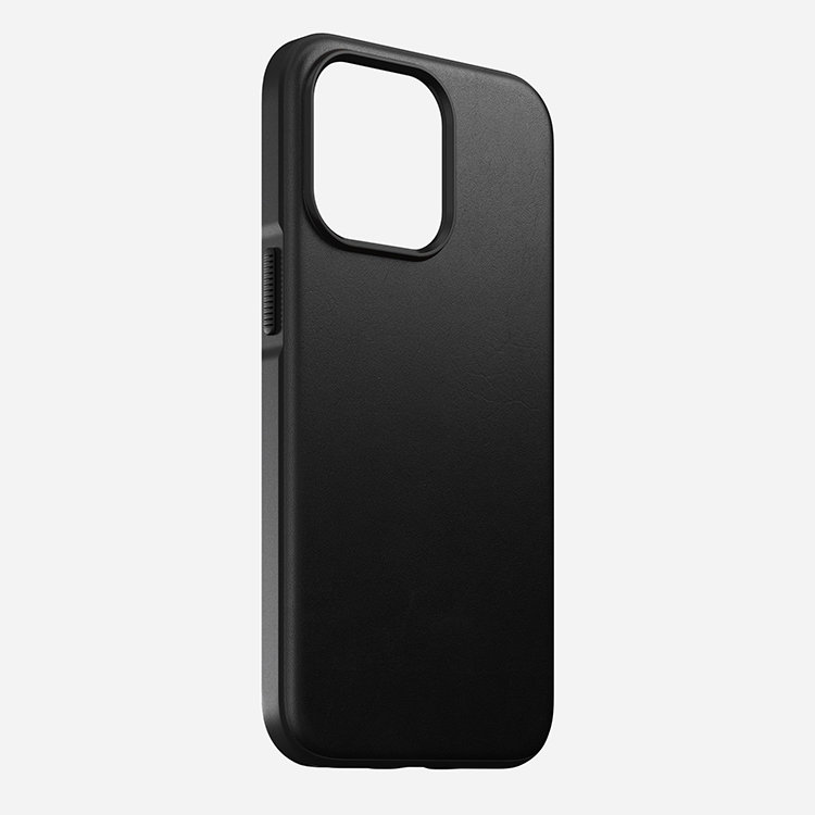 Чехол Nomad Modern Leather MagSafe для iPhone 13 Pro Чёрный NM01062585 - фото 1