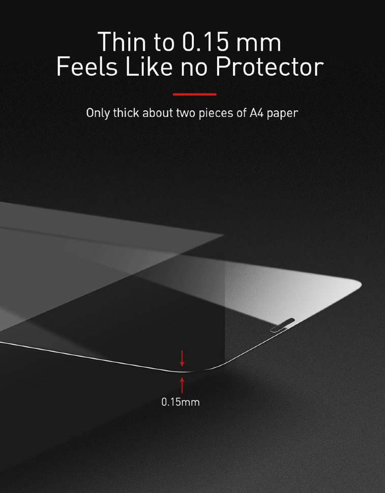 Стекло Baseus 0.15мм Tempered Glass Film для iPhone 11 (2 шт) SGAPIPH61S-GS02 - фото 3