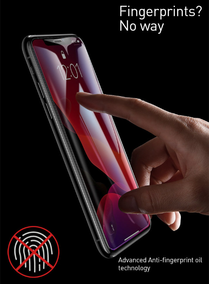Стекло Baseus 0.15мм Tempered Glass Film для iPhone 11 (2 шт) SGAPIPH61S-GS02 - фото 6