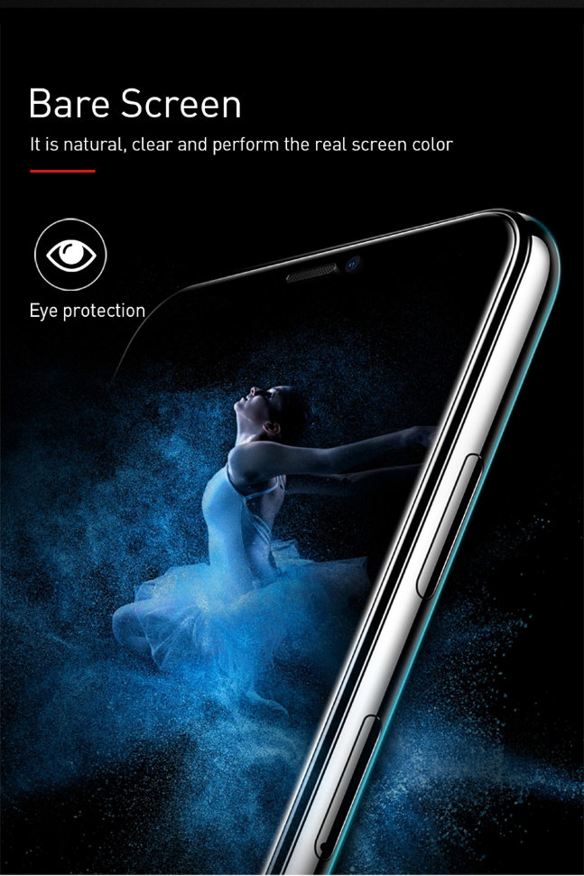 Стекло Baseus 0.15мм Tempered Glass Film для iPhone 11 (2 шт) SGAPIPH61S-GS02 - фото 2