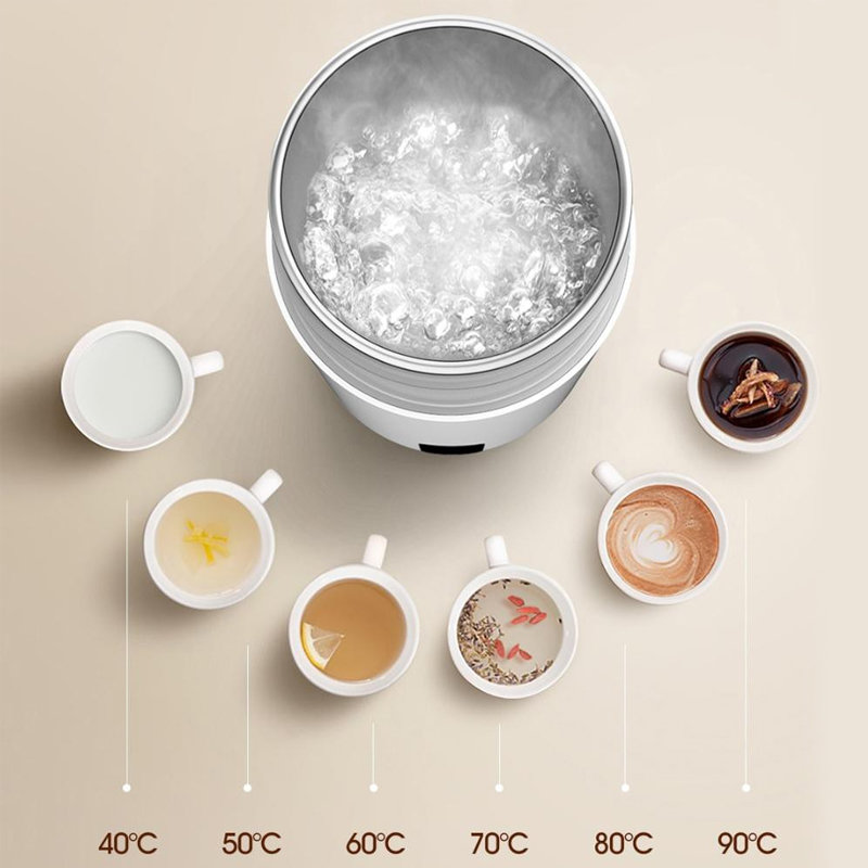 Умный термос Xiaomi Deerma Electric Hot Water Cup Белый DEM-DR035 - фото 2
