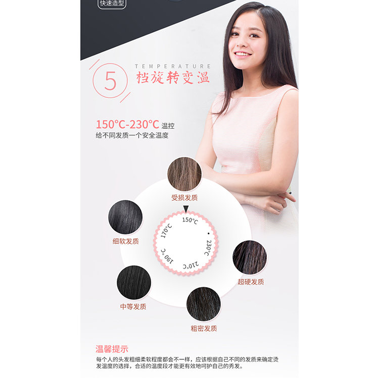 Выпрямитель для волос Xiaomi Yueli Hot Steam Straightener Pearl White HS-507 - фото 5