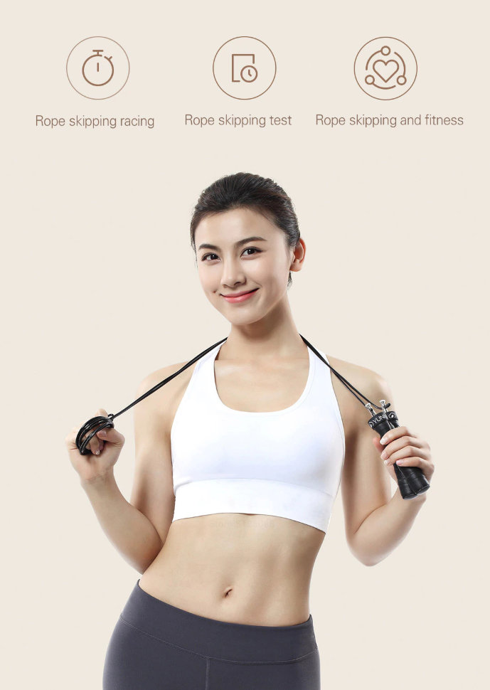 Скакалка Xiaomi Yunmai Sports Jump Rope с утяжелением YMHR-P701 - фото 6