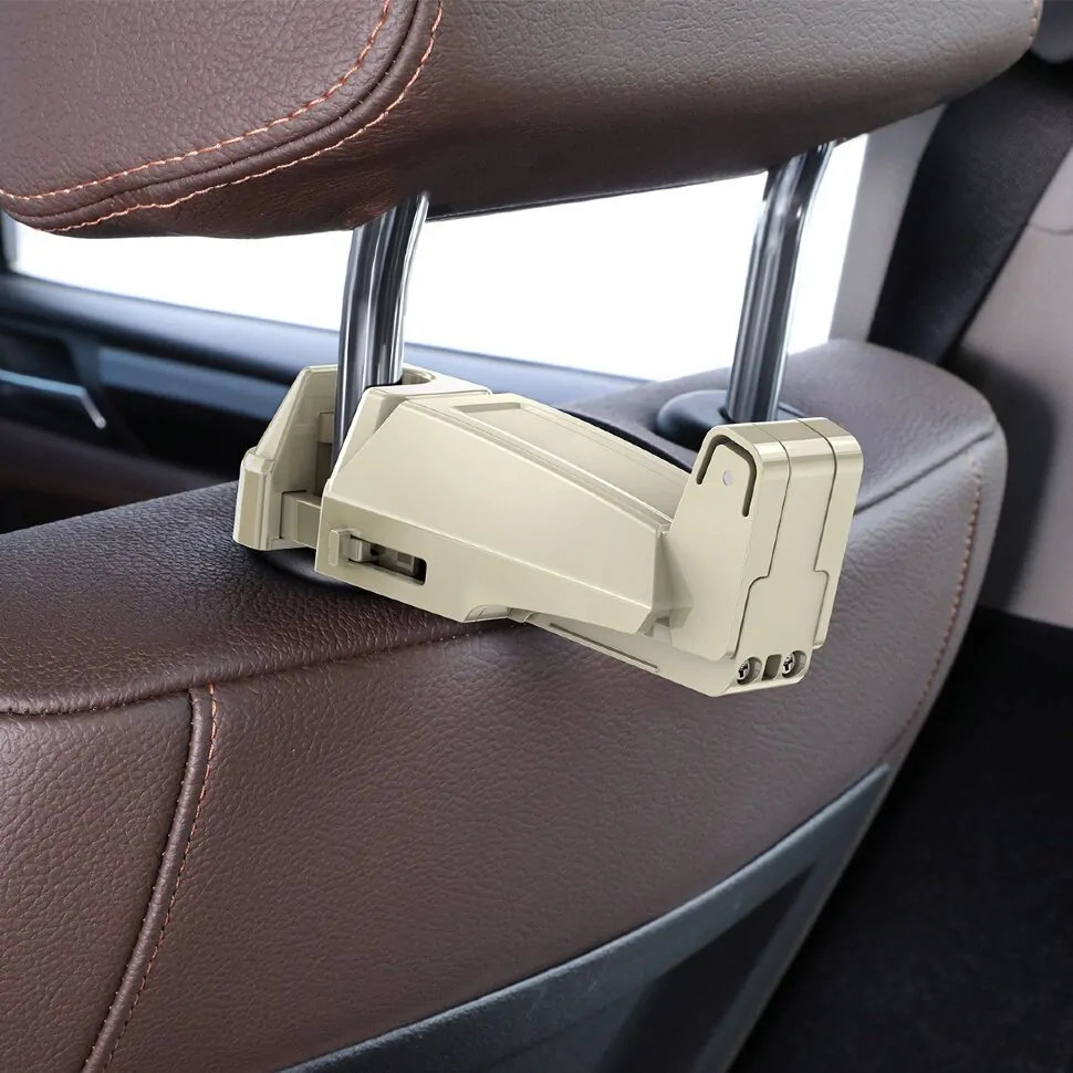 Держатель смартфона для подголовника Baseus backseat vehicle phone holder Хаки SUHZ-A11
