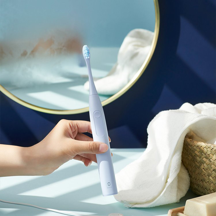 Электрическая зубная щетка Oclean F1 Голубая щетка для мытья посуды york eco natural бамбук