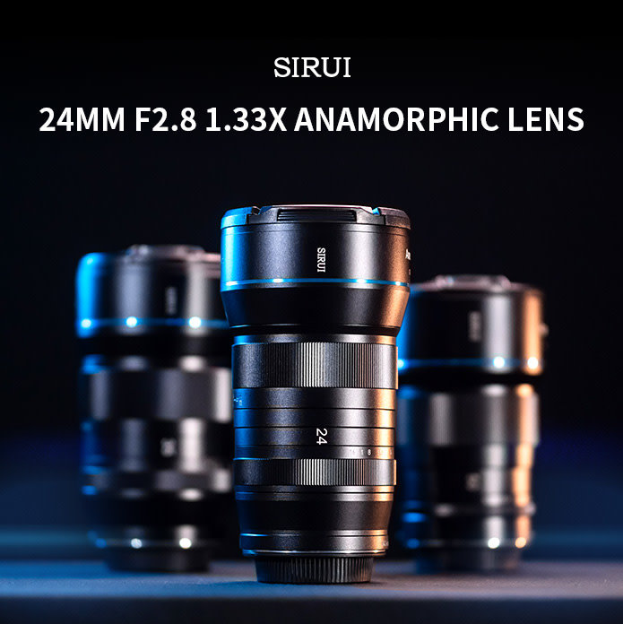 Объектив Sirui 24mm f/2.8 Anamorphic Micro 4/3 SR24-MFT широкоугольный объектив ulanzi dr 04 для dji mavic air 2 2161