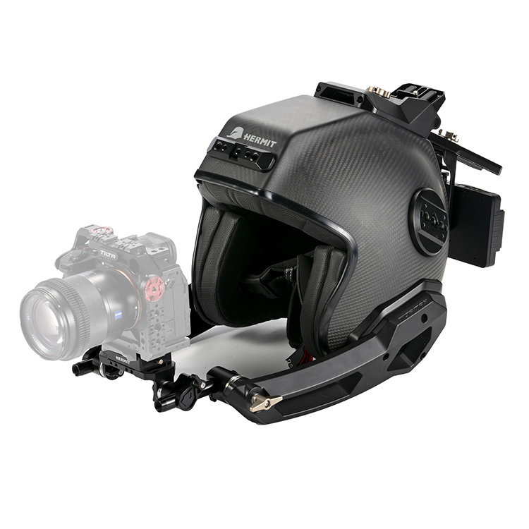 Комплект для съёмки от первого лица Tilta Hermit POV Support System M (V-Mount) TA-HR-M-V крепление для экшн камеры на шлем pgytech caplock helmet mount p gm 225
