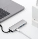 Хаб Rock Type-C to HDMI +USB3.0*2port+SD+PD converter Серый - Изображение 79885
