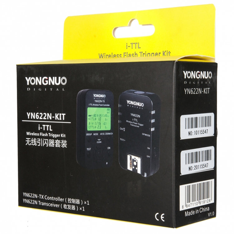 Радиосинхронизатор YongNuo YN622N-KIT - фото 5