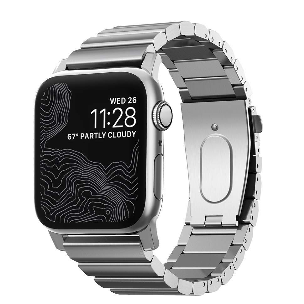 Apple watch титан. Ремешок Nomad для Apple watch. Ремешок для Apple watch 44mm. Ремешок для Apple watch титановый. Ремешок Nomad для Apple watch Ultra.