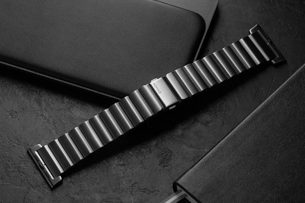 Ремешок Nomad Steel Band для Apple Watch 42/44мм Серебро NM1A4HS000 - фото 5