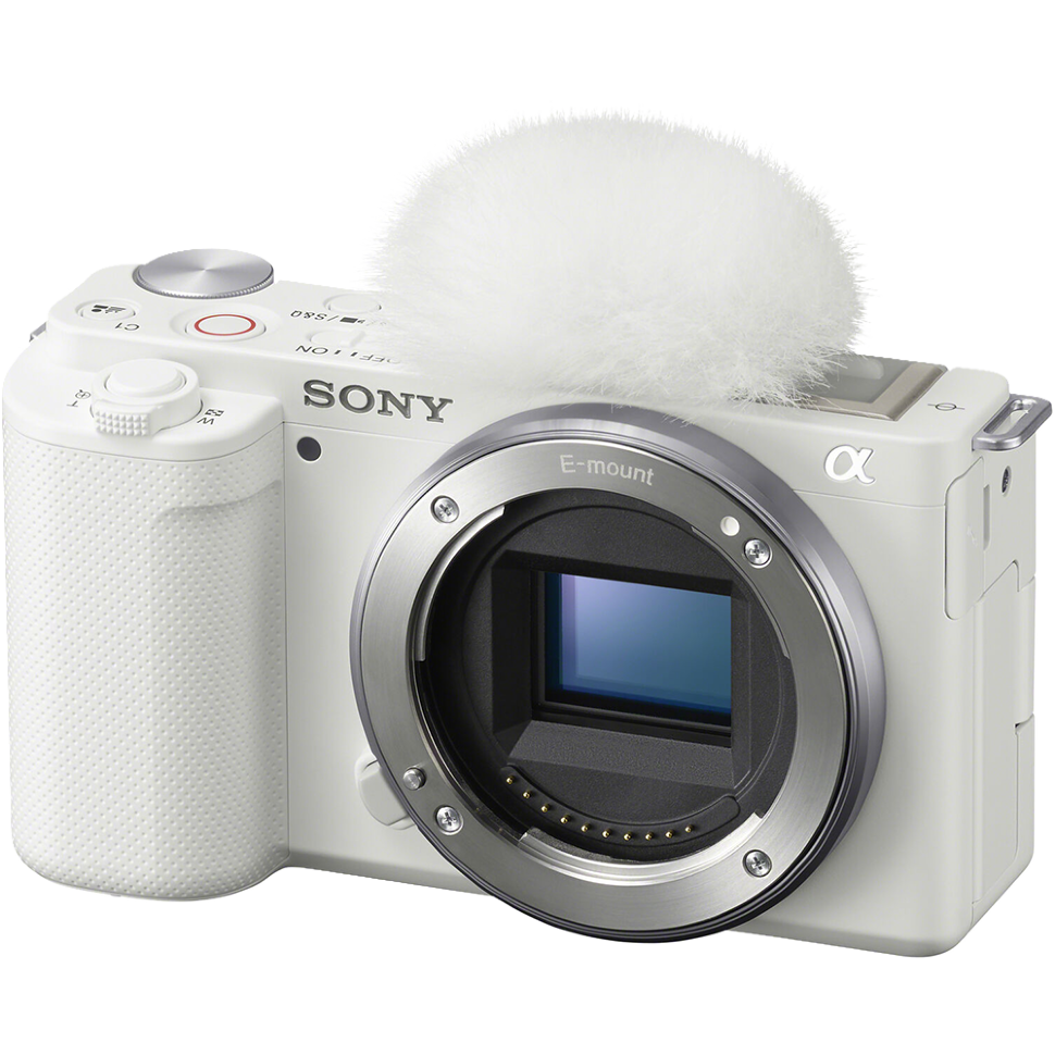 Беззеркальная камера Sony ZV-E10 Body Белая ILCZV-E10/W - фото 7