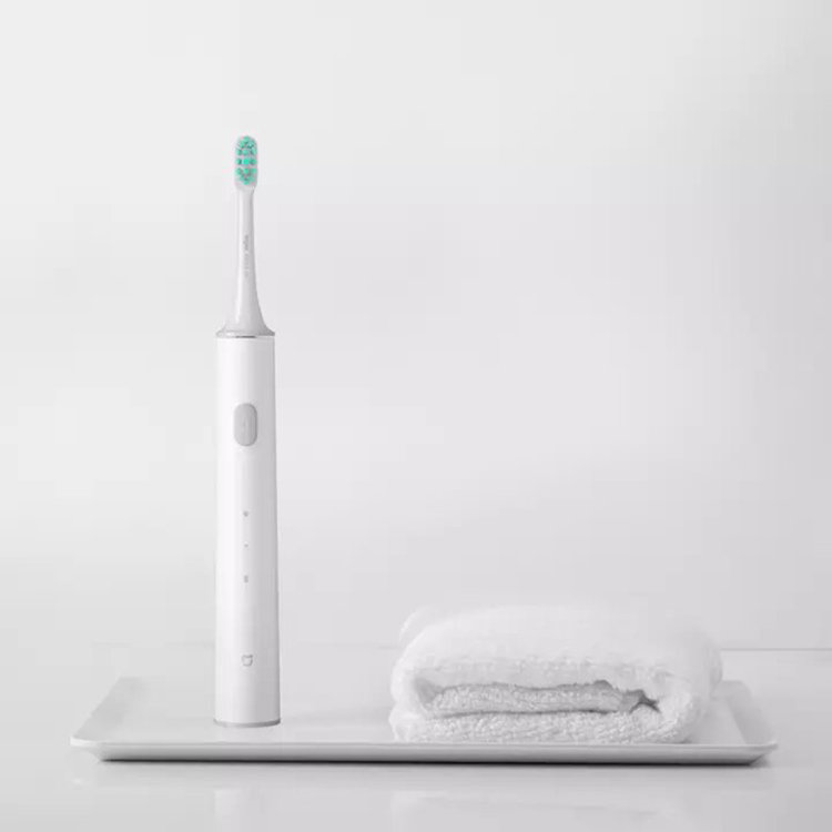 Электрическая зубная щетка Xiaomi Mijia Sonic Electric Toothbrush T300 Белая MES602 - фото 2