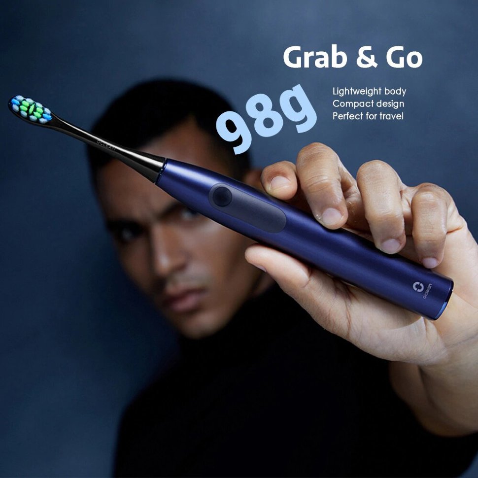 Электрическая зубная щетка Xiaomi Oclean F1 Синяя - фото 2