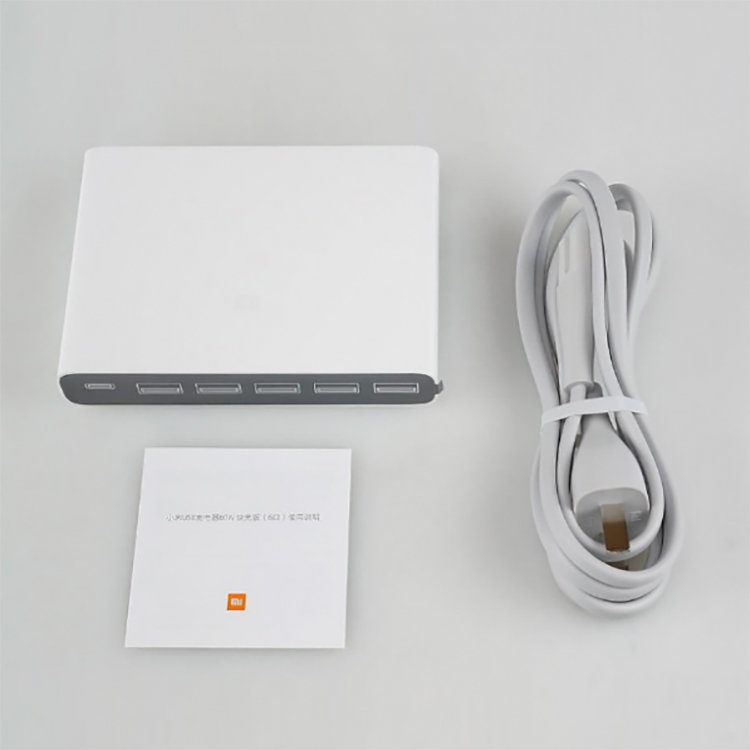 Зарядное устройство Xiaomi USB Charger 6 портов Белое CDQ06ZM - фото 8
