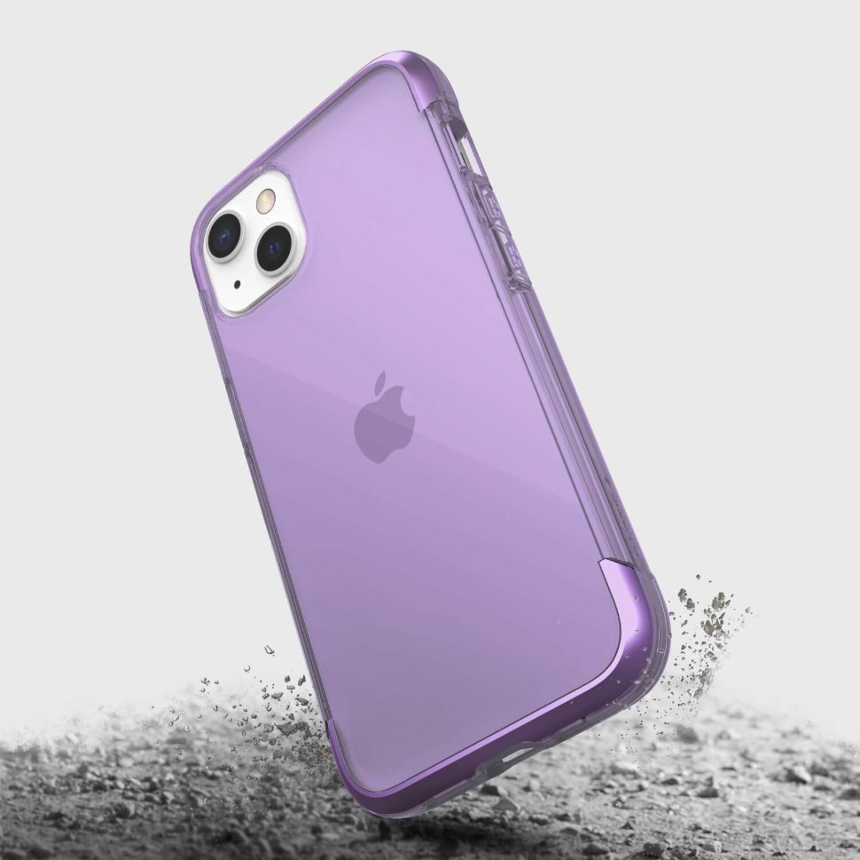 Чехол Raptic Air для iPhone 13 Фиолетовый 472548 - фото 2