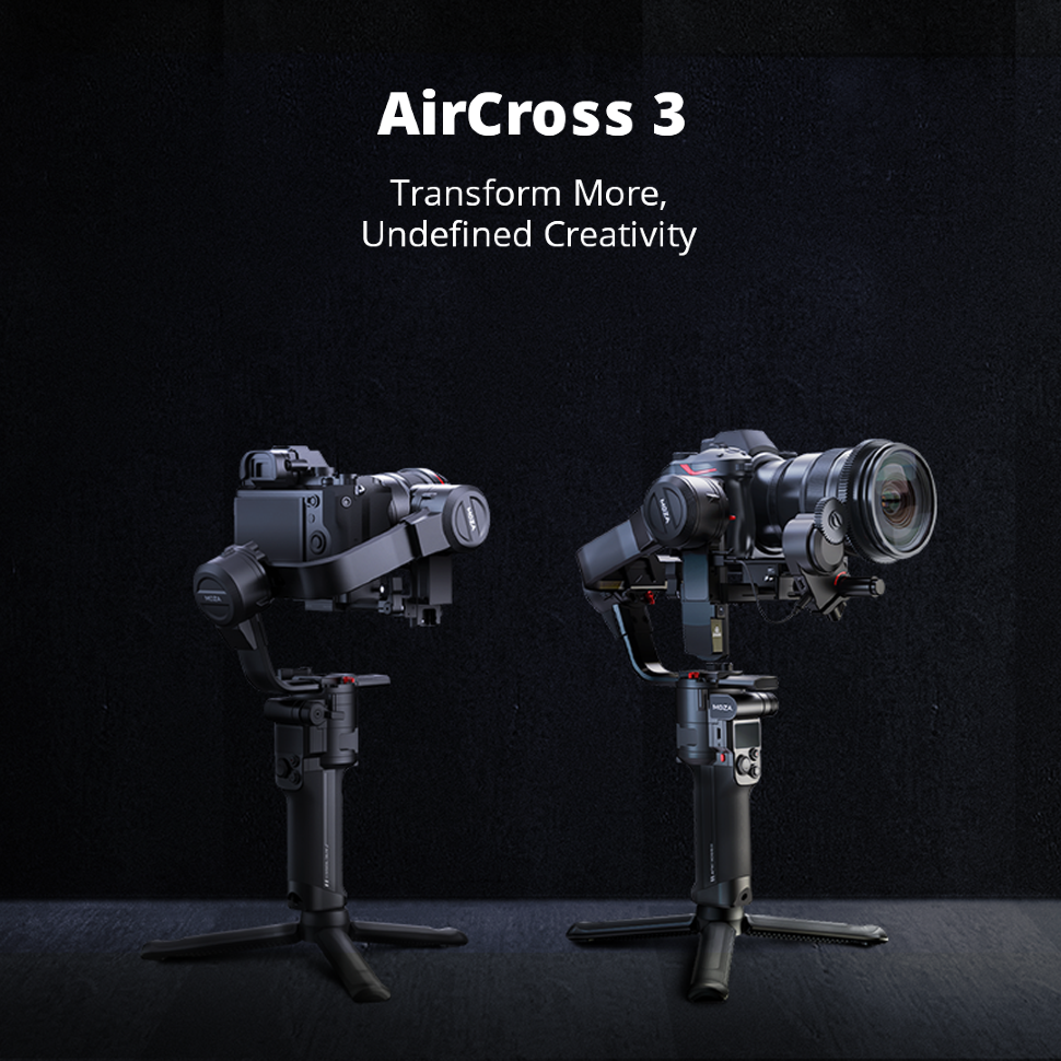 Стабилизатор MOZA AirCross 3 Professional Kit MAC02 вертикальный захват для листа ромек