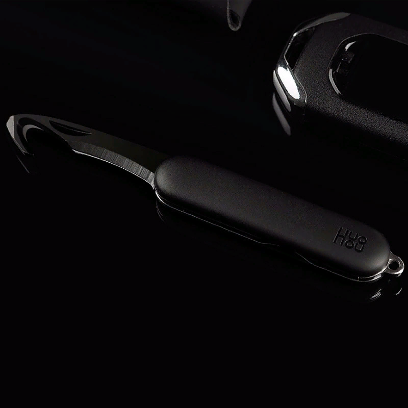 Перочинный нож Xiaomi HuoHou Mini Box Cutter HU0036 Чёрный - фото 2