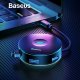 Хаб Baseus Round Box HUB USB 10 см Чёрный - Изображение 103025