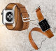 Ремешок кожаный HM Style Double Tour для Apple Watch 38/40 mm Коричневый - Изображение 63453insta