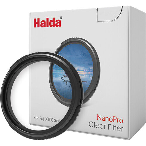 Светофильтр Haida NanoPro Clear для Fujifilm X100 Series Чёрный 55780 - фото 4