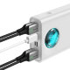Внешний аккумулятор Baseus Amblight 65Вт 30000мАч (+кабель Type-C 1м) Белый - Изображение 184386