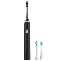 Электрическая зубная щетка Soocas Weeks X3U (в комплекте 2 доп. насадки) Чёрная