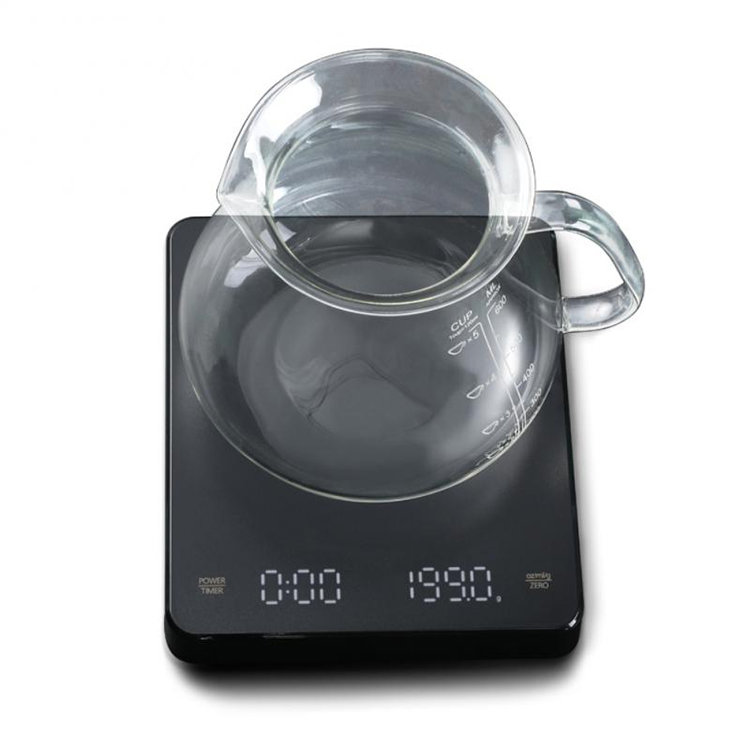 Кухонные весы Circle Joy Electronic Scale Чёрные CJ-CF06 - фото 3
