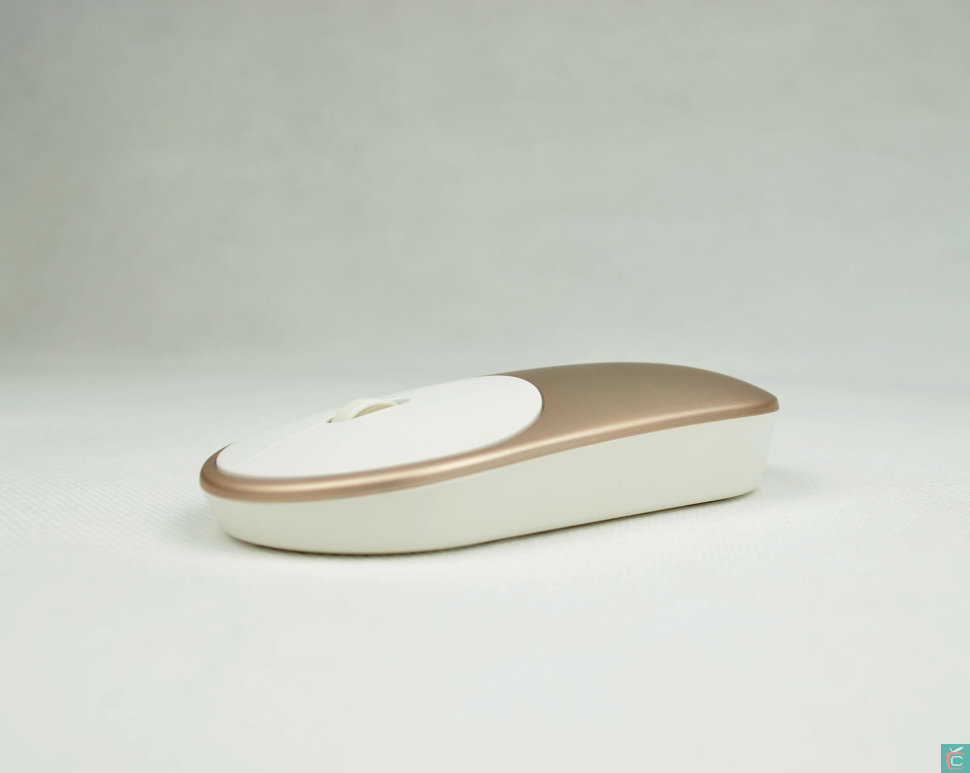 Беспроводная мышь Xiaomi Mi Portable Mouse Bluetooth Золотая XMSB02MW - фото 4
