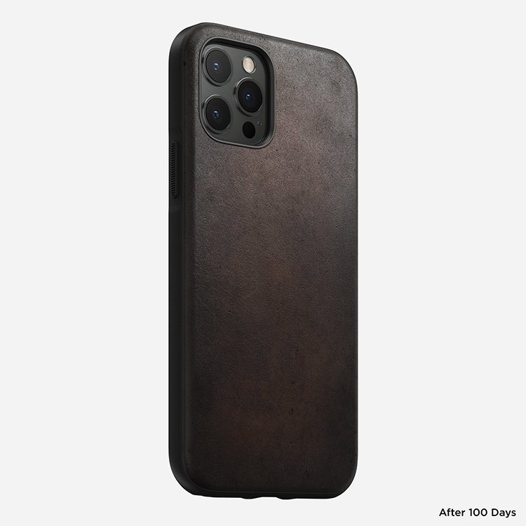 Чехол Nomad Rugged Case для iPhone 12/12 Pro Светло-коричневый NM21GR0R00 - фото 2